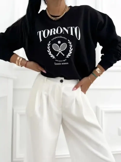 Bluza damska oversize TORONTO – bawełna, 5 kolorów